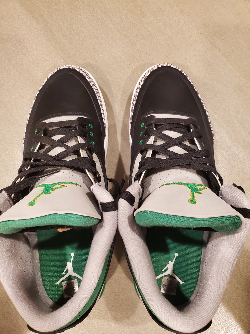 Jordan 3 Pine Green - Picture 5 of 12